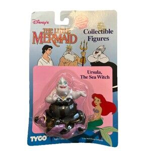 NIB Disney "The Little Mermaid" Ursula the Sea Witch 90s Tyco Collectible Figure